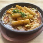 甘辛トッポギの鉄板焼き